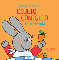 GIULIO CONIGLIO FA MERENDA