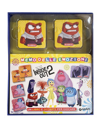 MEMO DELLE EMOZIONI - INSIDE OUT 2 CON 24 CARTE MEMORY