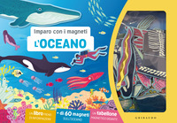 OCEANO - IMPARO CON I MAGNETI CON 60 MAGNETI