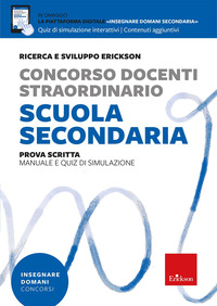 CONCORSO DOCENTI STRAORDINARIO SCUOLA SECONDARIA - PROVA SCRITTA