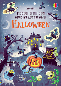 HALLOWEEN - PICCOLI LIBRI CON ADESIVI LUCCICANTI