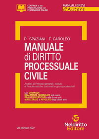 MANUALE DI DIRITTO PROCESSUALE CIVILE