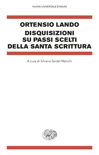 DISQUISIZIONI SU PASSI SCELTI DELLA SANTA SCRITTURA