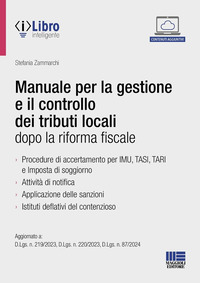 MANUALE PER LA GESTIONE E IL CONTROLLO DEI TRIBUTI LOCALI DOPO LA RIFORMA FISCALE