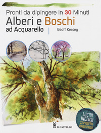 ALBERI E BOSCHI AD ACQUARELLO - PRONTI DA DIPINGERE IN 30 MINUTI