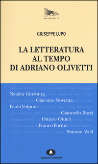 LETTERATURA AL TEMPO DI ADRIANO OLIVETTI