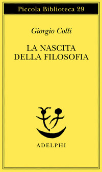 NASCITA DELLA FILOSOFIA