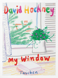 DAVID HOCKNEY. MY WINDOW. EDIZ. ILLUSTRATA