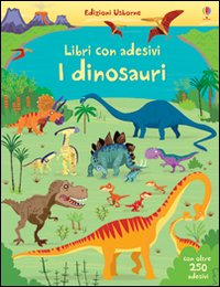 DINOSAURI - LIBRI CON ADESIVI