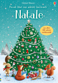 NATALE - PICCOLI LIBRI CON ADESIVI LUCCICANTI