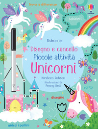 UNICORNI - PICCOLE ATTIVITA\' DISEGNO E CANCELLO