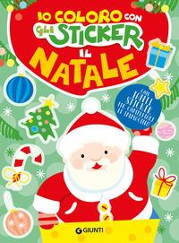 IO COLORO CON GLI STICKER IL NATALE