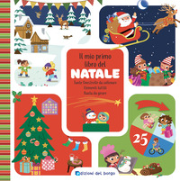 MIO PRIMO LIBRO DEL NATALE - TANTE FINESTRELLE DA SOLLEVARE ELEMENTI TATTILI