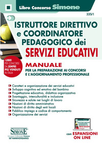 ISTRUTTORE DIRETTIVO E COORDINATORE PEDAGOGICO DEI SERVIZI EDICATIVI - MANUALE