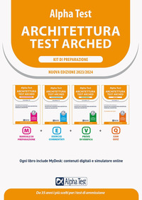 ALPHATEST ARCHITETTURA KIT DI PREPARAZIONE PER L\'AMMISSIONE A TUTTI I CORSI DI LAUREA