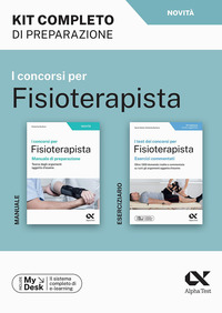 CONCORSI PER FISIOTERAPISTA - KIT COMPLETO DI PREPARAZIONE