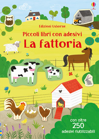 FATTORIA PICCOLI LIBRI CON ADESIVI