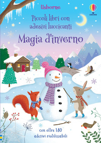 MAGIA D\'INVERNO PICCOLI LIBRI CON ADESIVI LUCCICANTI