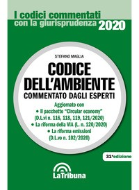 CODICE DELL\'AMBIENTE 2020 COMMENTATO DAGLI ESPERTI di MAGLIA STEFANO
