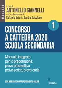 CONCORSO A CATTEDRA 2020 SCUOLA SECONDARIA di GIANNELLI ANTONELLO