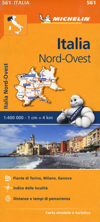 ITALIA NORD OVEST 1:400.000