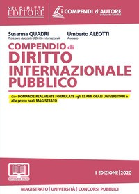 COMPENDIO DI DIRITTO INTERNAZIONALE PUBBLICO di QUADRI S. - ALEOTTI U.