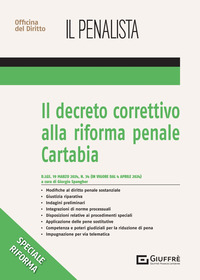 DECRETO CORRETTIVO ALLA RIFORMA PENALE CARTABIA