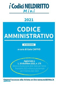 CODICE AMMINISTRATIVO 2021 di CAFFIO GAIA