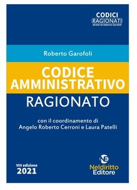 CODICE AMMINISTRATIVO 2021 RAGIONATO di GAROFOLI ROBERTO