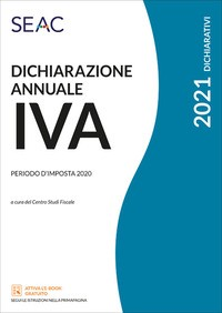 DICHIARAZIONE ANNUALE IVA 2021 PERIODO D\'IMPOSTA 2020