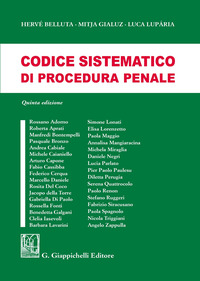 CODICE SISTEMATICO DI PROCEDURA PENALE