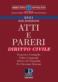 ATTI E PARERI 2021 DIRITTO CIVILE