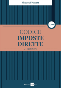 CODICE IMPOSTE DIRETTE - 2° SEMESTRE 2021