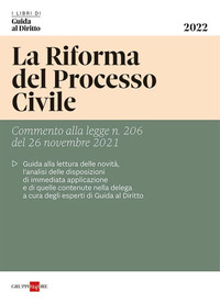 RIFORMA DEL PROCESSO CIVILE 2022