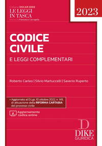 CODICE CIVILE 2023 E LEGGI COMPLEMENTARI