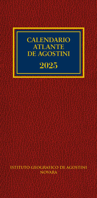 CALENDARIO ATLANTE DE AGOSTINI 2025