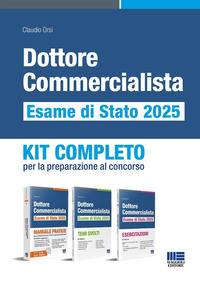 KIT DOTTORE COMMERCIALISTA ESAME DI STATO 2025 - 3 VOLL.