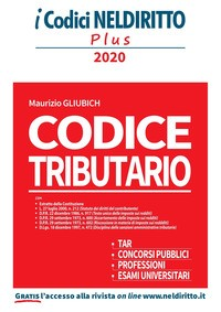 CODICE TRIBUTARIO 2020 di GLIUBICH MAURIZIO