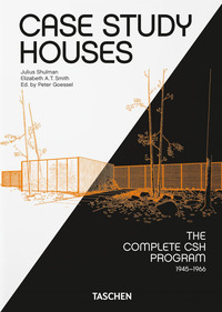 CASE STUDY HOUSES. EDIZ. FRANCESE, INGLESE E TEDESCA. 40TH ANNIVERSARY EDITION