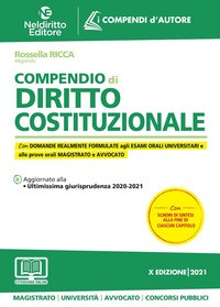 COMPENDIO DI DIRITTO COSTITUZIONALE di RICCA ROSSELLA