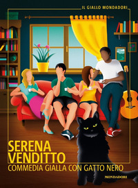 COMMEDIA GIALLA CON GATTO NERO