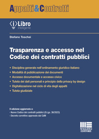 TRASPARENZA E ACCESSO NEL CODICE DEI CONTRATTI PUBBLICI