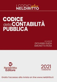CODICI DI CONTABILITA\' PUBBLICA 2021 + APPENDICE