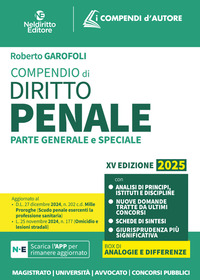 COMPENDIO DI DIRITTO PENALE - PARTE GENERALE E SPECIALE