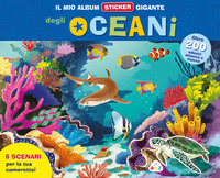 MIO ALBUM STICKER GIGANTE DEGLI OCEANI CON ADESIVI
