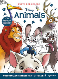 DISNEY ANIMALS COLORING ANTISTRESS PER TUTTE LE ETA\'