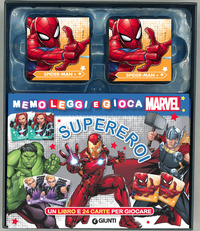 SUPEREROI MARVEL - MEMO LEGGI E GIOCA CON 24 CARTE