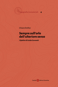 SEMPRE SULL\'ORLO DELL\'ULTERIORE SENSO. I "QOHELET" DI GUIDO CERONETTI