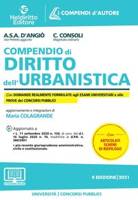 COMPENDIO DI DIRITTO DELL\'URBANISTICA di CONSOLI C. - D\'ANGIO\' A.