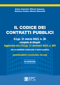 CODICE DEI CONTRATTI PUBBLICI 2025 D.LGS. 31 MARZO 2023 N. 36 COMPLETO DI ALLEGATI